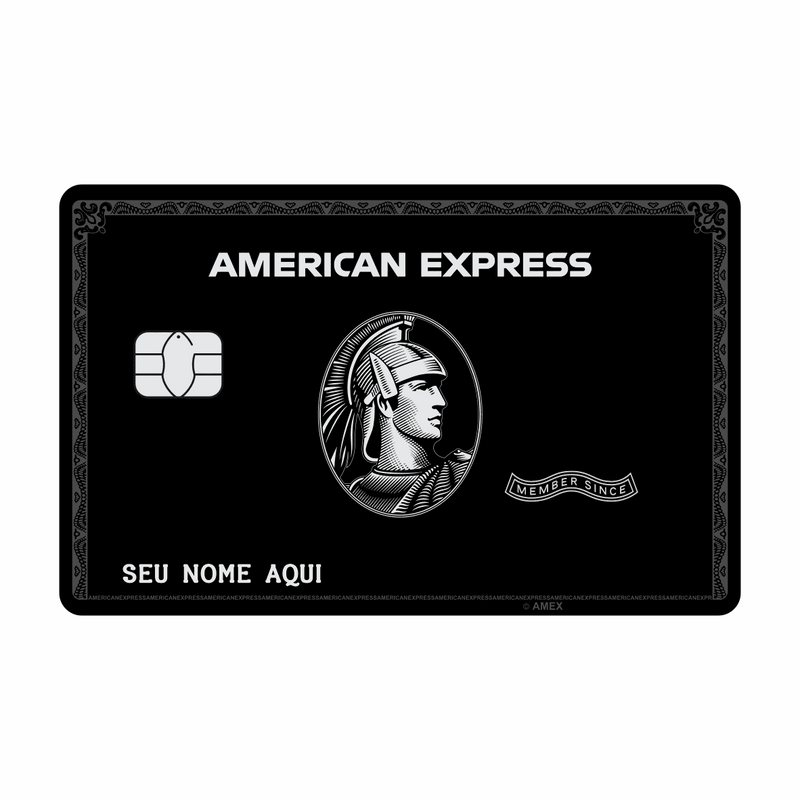 LaserHouse Amex Black Liso (PROMOÇÃO)